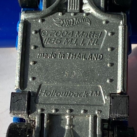 Mattel Hot Wheels Hollowback Diecast Car Race Aces Multipack 2004 Blue - Picture 3 of 11